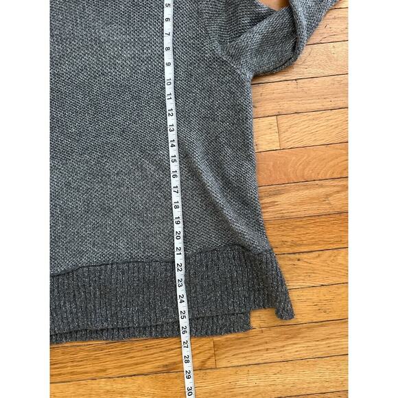 APT.9 Women’s Cowl Neck Sweater XL Gray Metallic Knit Long Sleeve NWT - Picture 6 of 7